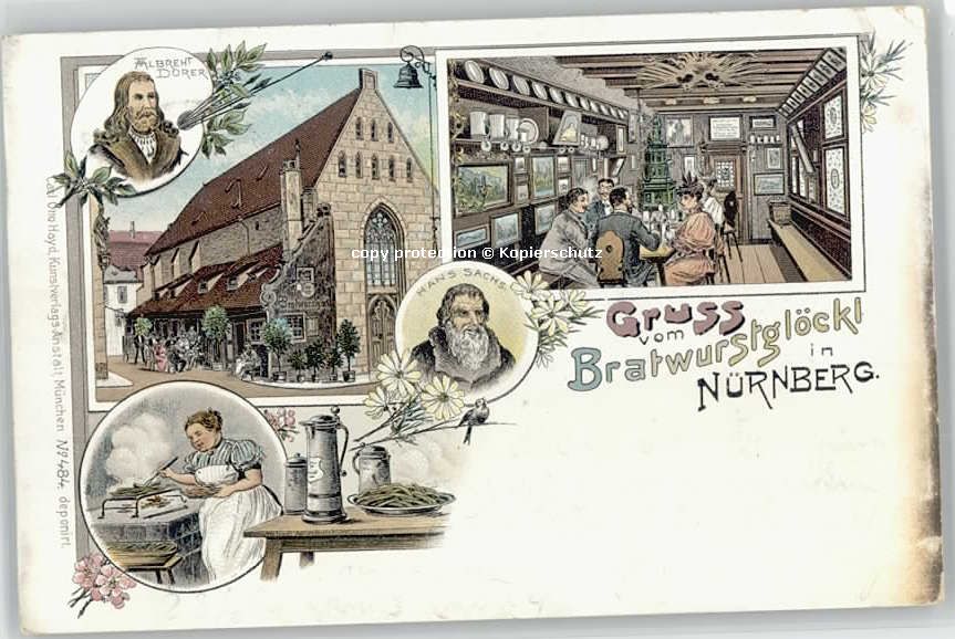 Nuernberg Nuernberg Bratwurstgloecklein x 1900