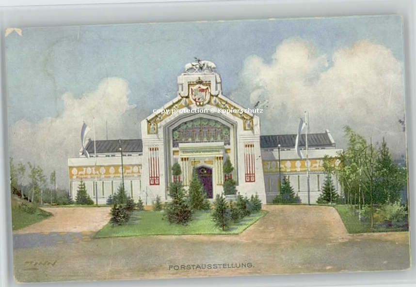 Nuernberg orstausstellung x 1906