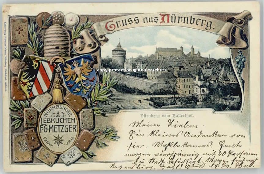 Nuernberg Nuernberg Hallertor * 1900