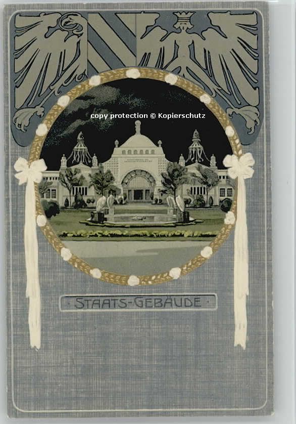 Nuernberg Nuernberg Staatsgebaeude Praegedruck *