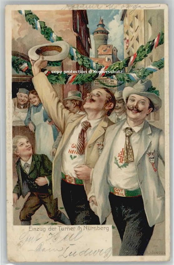 Nuernberg Nuernberg Turner x 1903