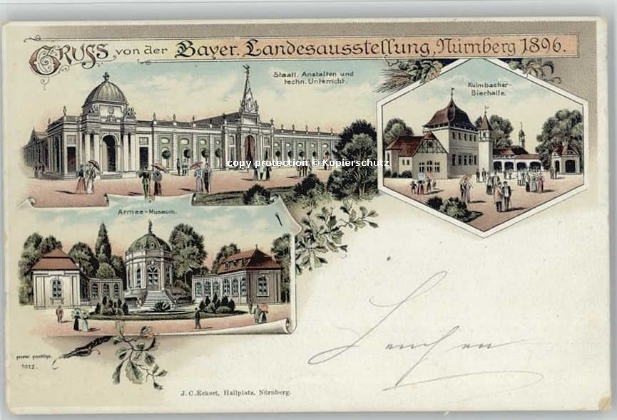 Nuernberg Nuernberg Bayerische Jubilaeums-Ausstel