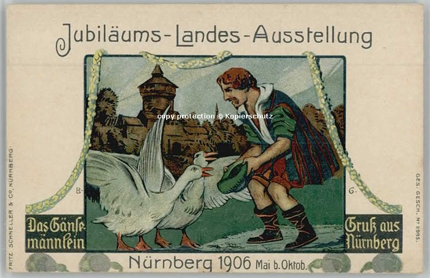 Nuernberg ayerische Jubiläums-Ausstellung * 1906