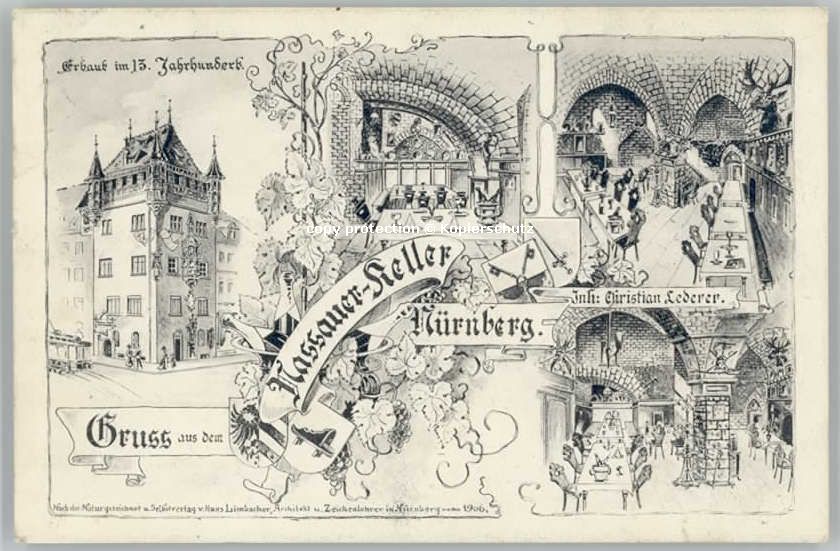 Nuernberg assauer Keller x 1917