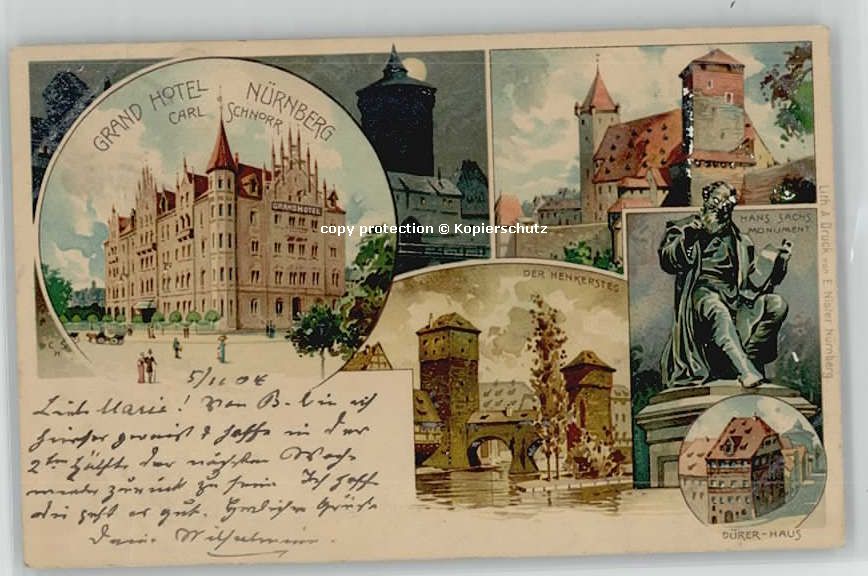 Nuernberg Nuernberg Grand Hotel Duerer-Haus x 190