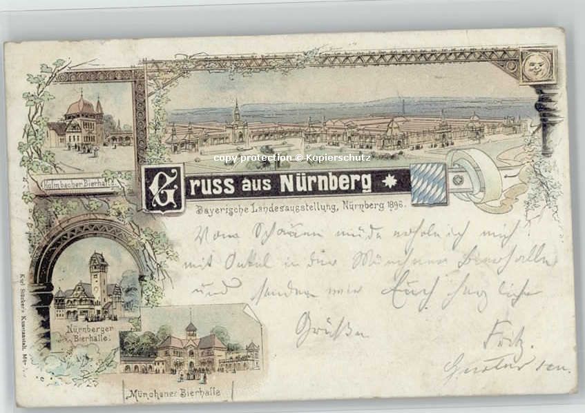Nuernberg Nuernberg Bayerische Jubilaeums-Ausstel