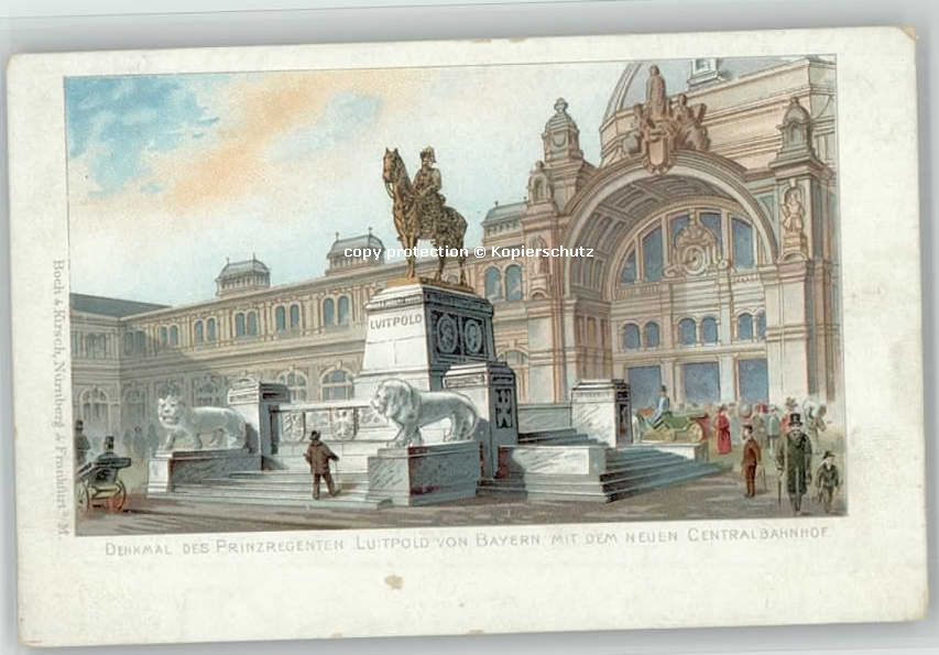 Nuernberg Nuernberg [Stempelabschlag] Denkmal Lui