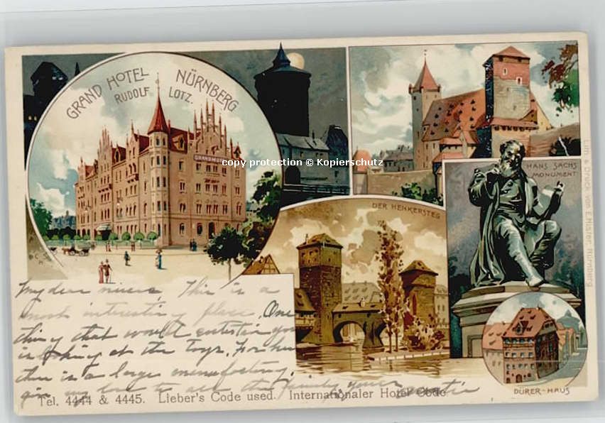 Nuernberg Nuernberg Grand Hotel Duerer-Haus x 190