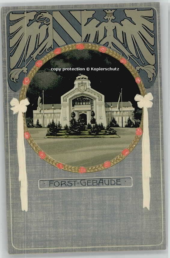 Nuernberg orst-Gebäude Prägedruck Bayerische Jubi