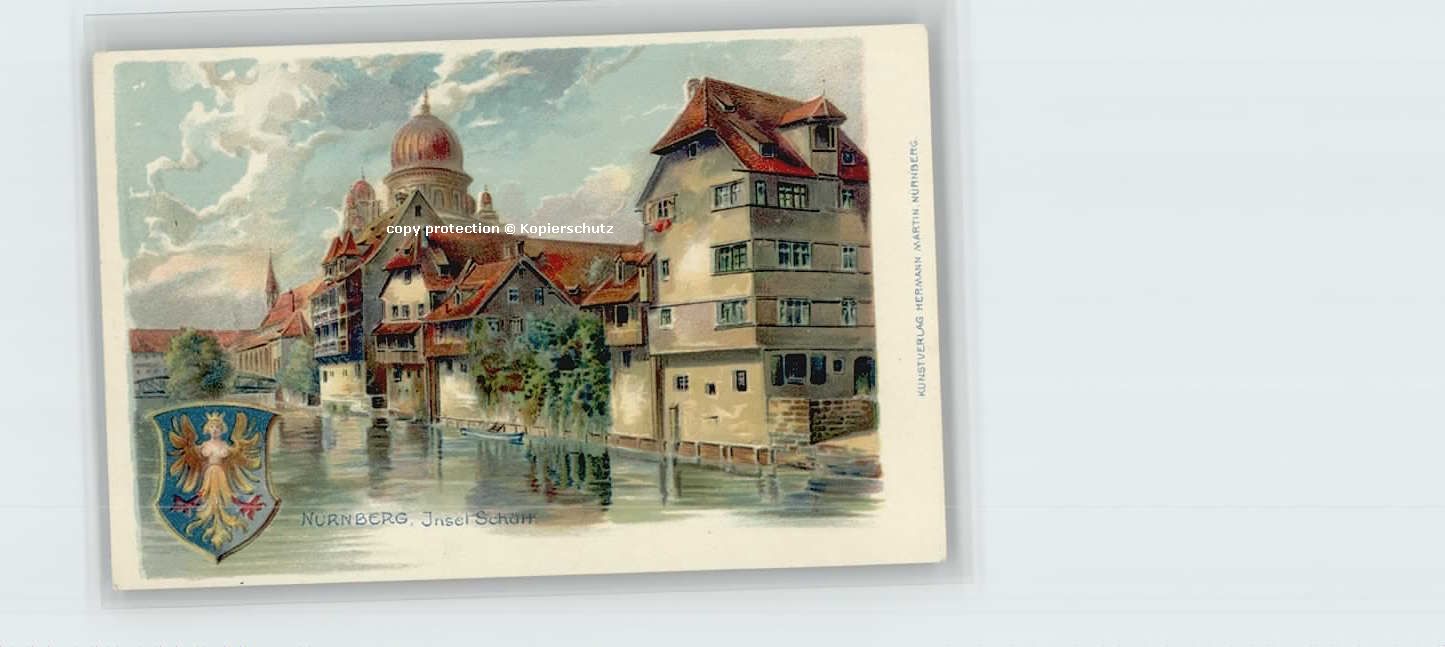 Nuernberg nsel Schütt Wappen * 1900