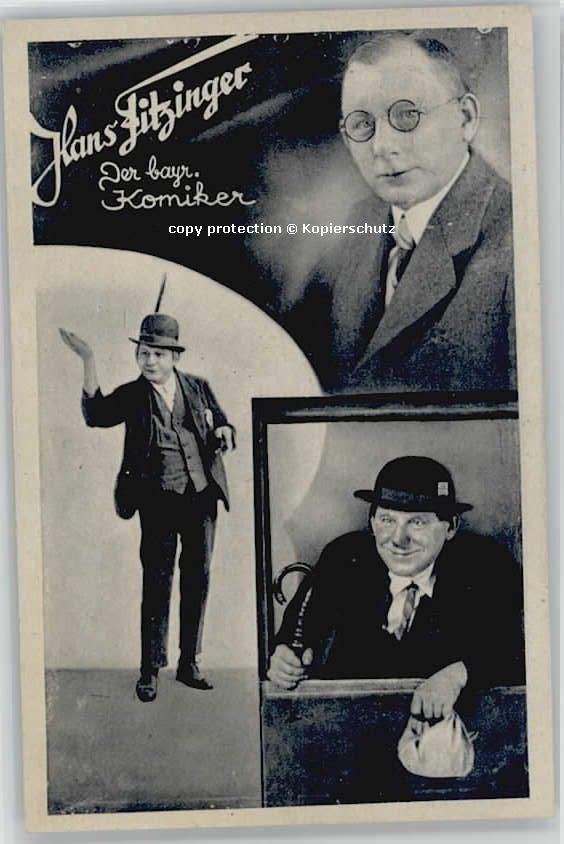 NueRNBERG CITY uitpoldstrasse Stimmungsbetrieb Zillertal Hans Fitzinger * 1920