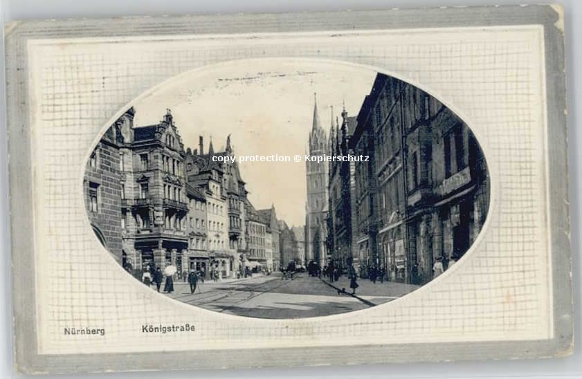 NueRNBERG CITY oenigsstrasse x 1912