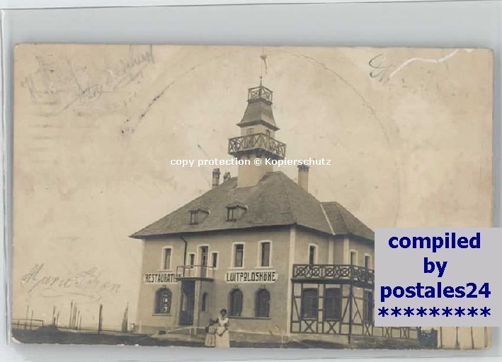 NueRNBERG  CITY Stempelabschlag] Luitpoldshoehe x 1908