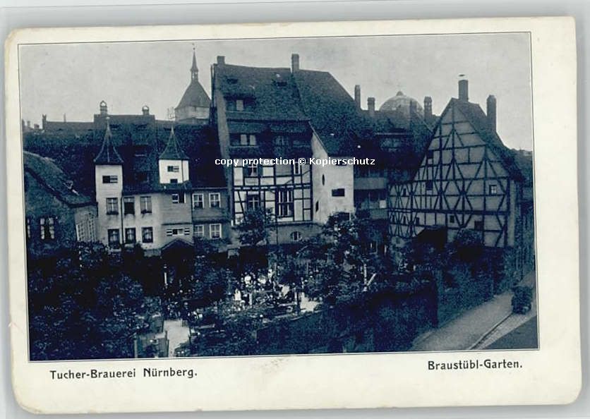Nuernberg ucher-Brauerei x 1912