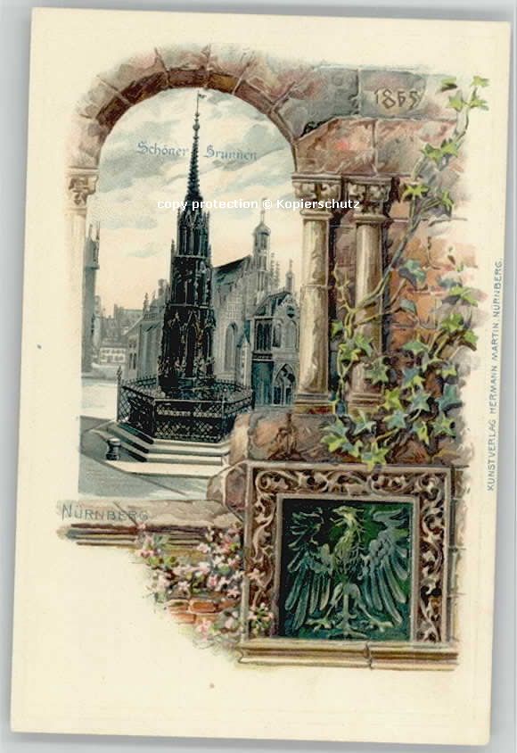 Nuernberg Nuernberg Praegedruck * 1900