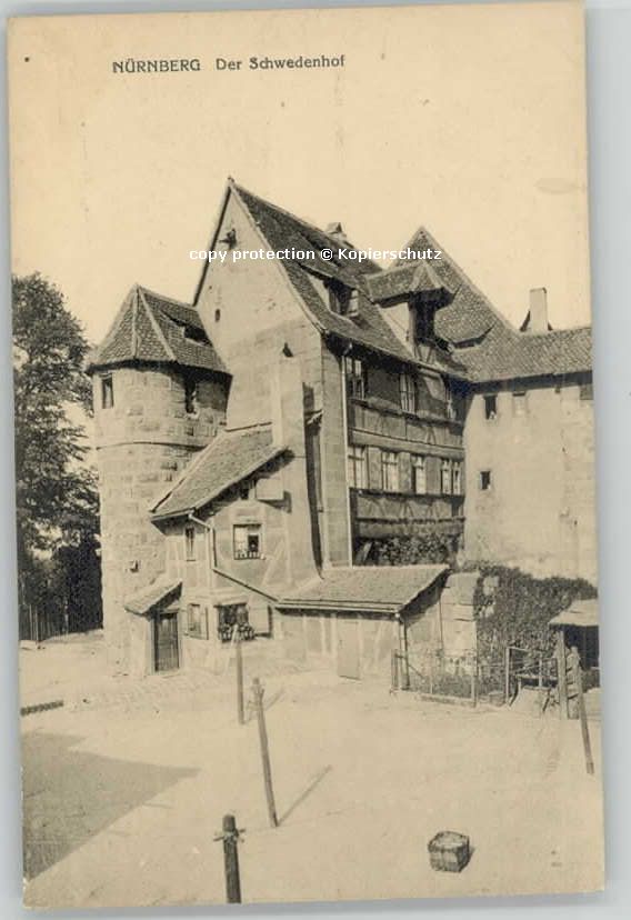 NueRNBERG CITY Nuernberg Schwedenhof * 1910