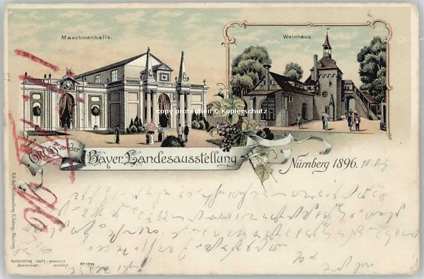 Nuernberg Nuernberg Bayerische Jubilaeums-Ausstel