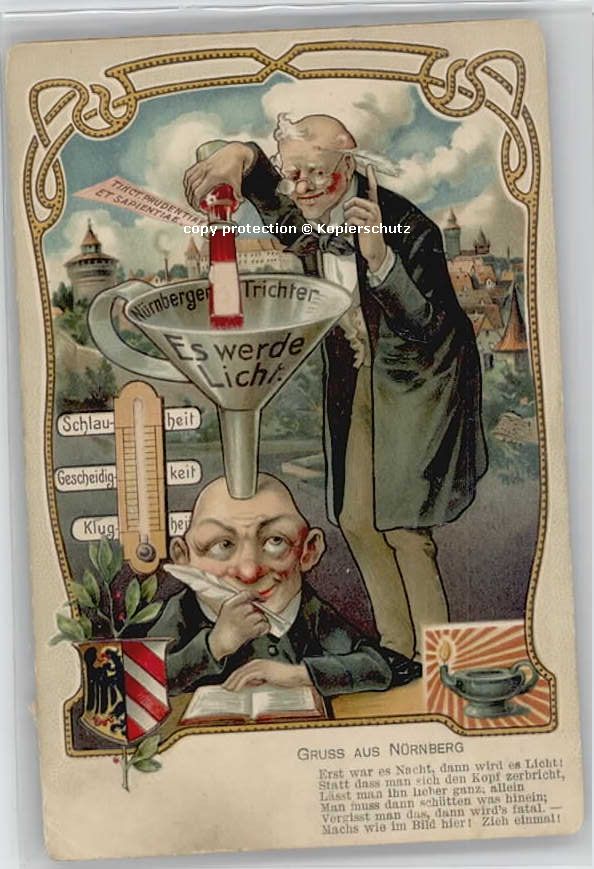 Nuernberg eim Trichter * 1900