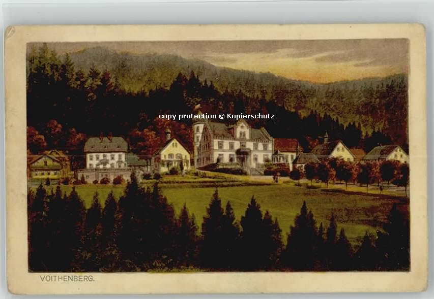 Voithenberg Wald  x 1918