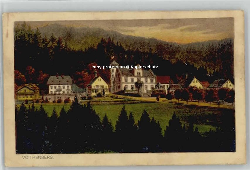 Voithenberg Wald  x 1917