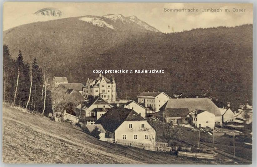 Lambach Lam Lambach Niederbayern  x 1914