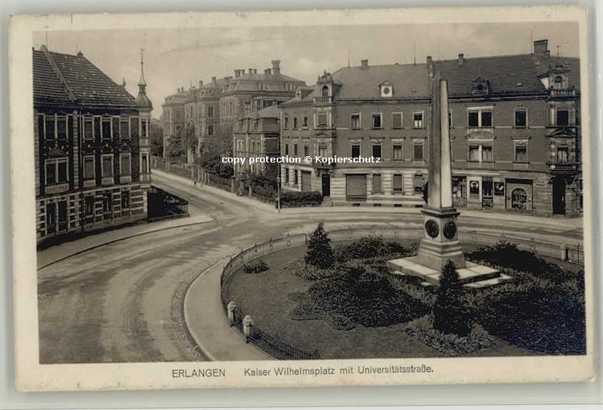 Erlangen Kaiser Wilhelmsplatz Universitätsstrass