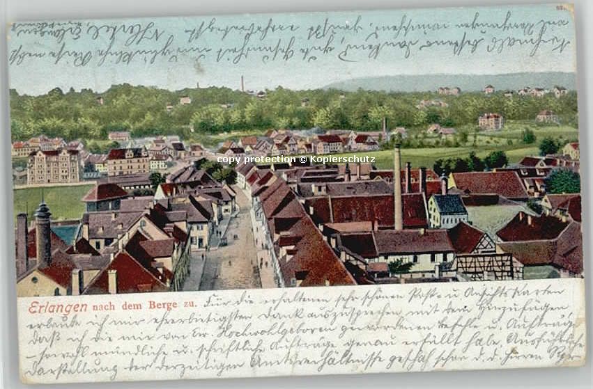 ERLANGEN Bayern  x 1904