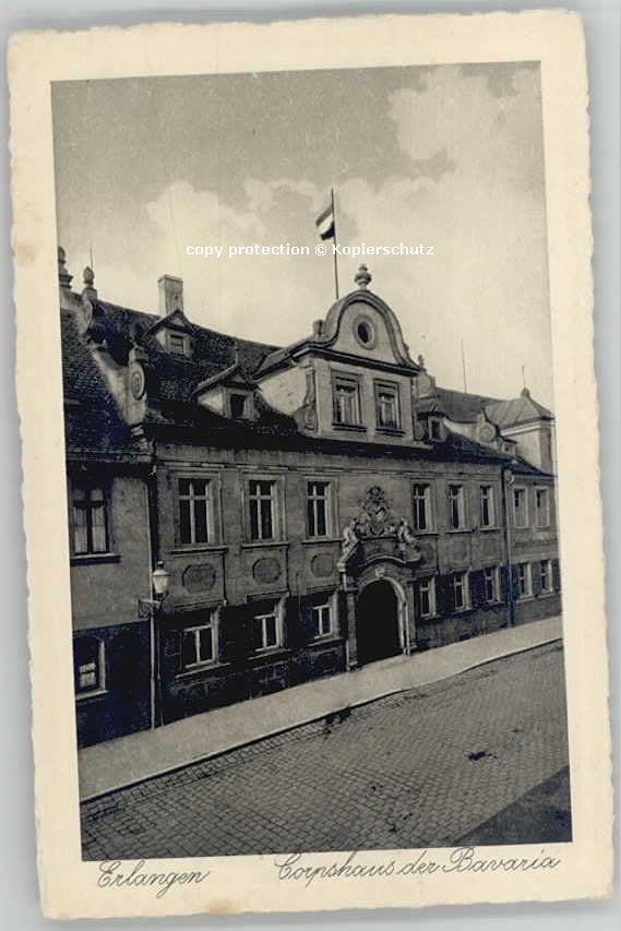 Erlangen Corpshaus Bavaria * 1920