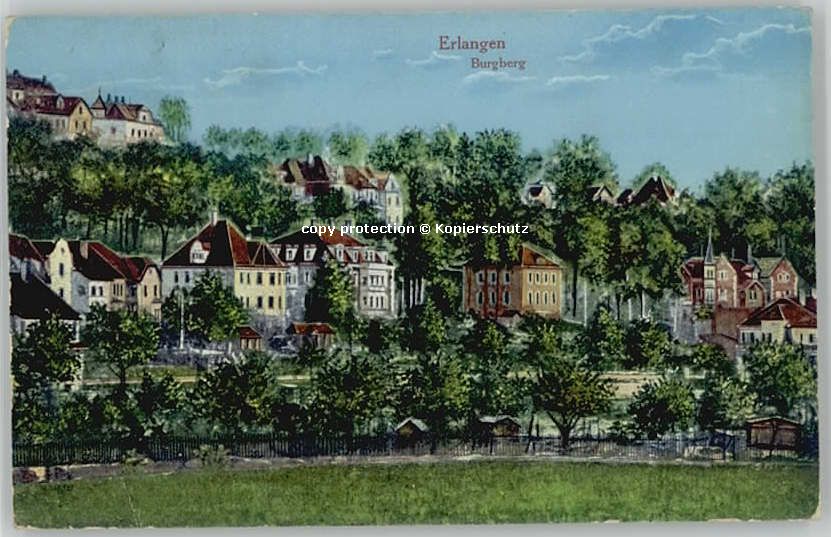 Erlangen Burgberg x 1915
