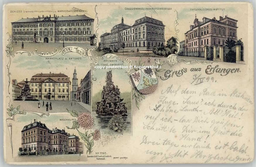 Erlangen  x 1899