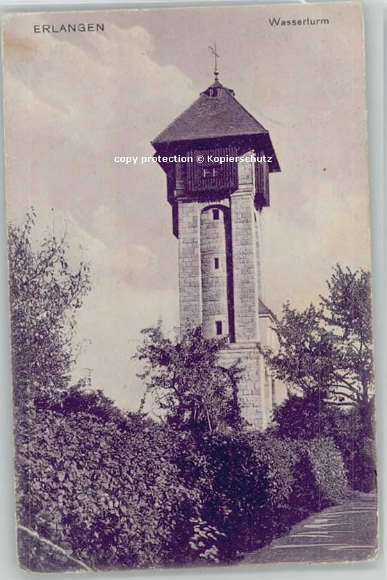 ERLANGEN Bayern Wasserturm * 1910