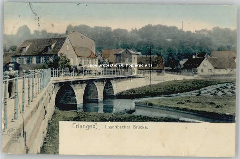 Erlangen Essenbacher Brücke x 1908