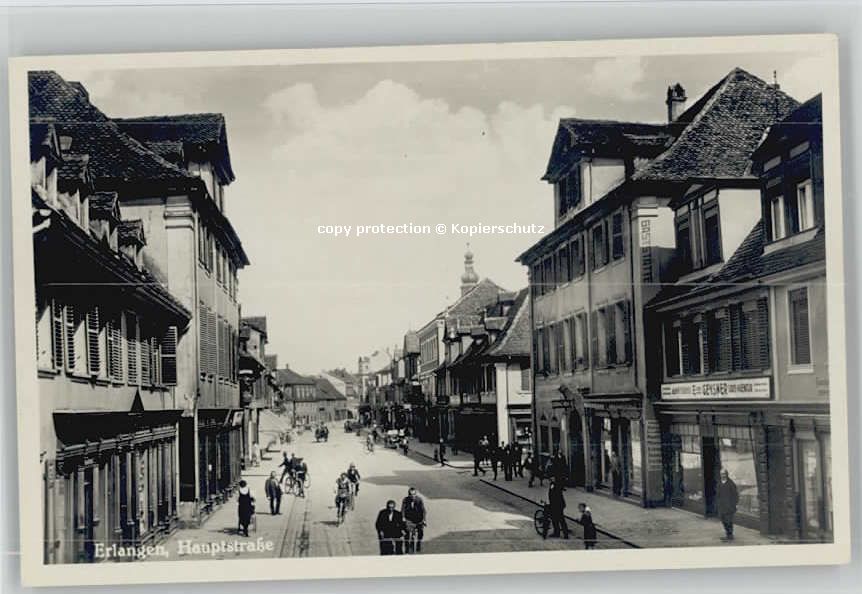 ERLANGEN Bayern Hauptstrasse * 1940