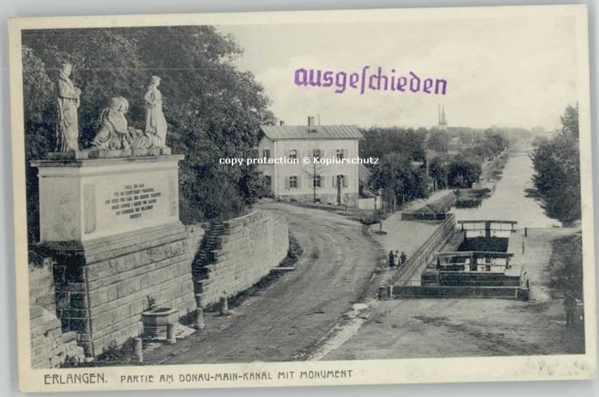 Erlangen Donau-Main-Kanal * 1920