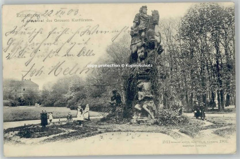 ERLANGEN Bayern  x 1903