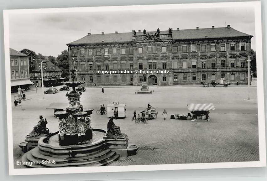 ERLANGEN Bayern Schloss * 1955