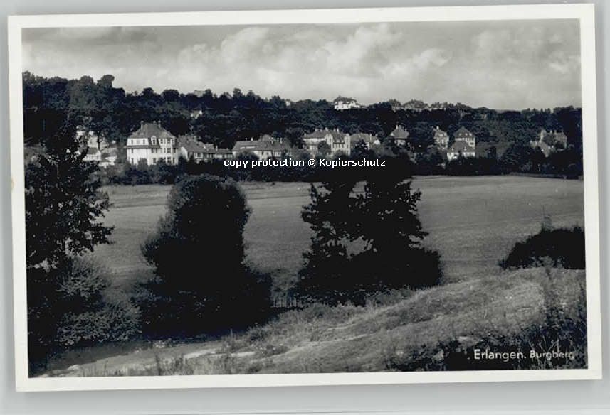 ERLANGEN Bayern Burgberg * 1955