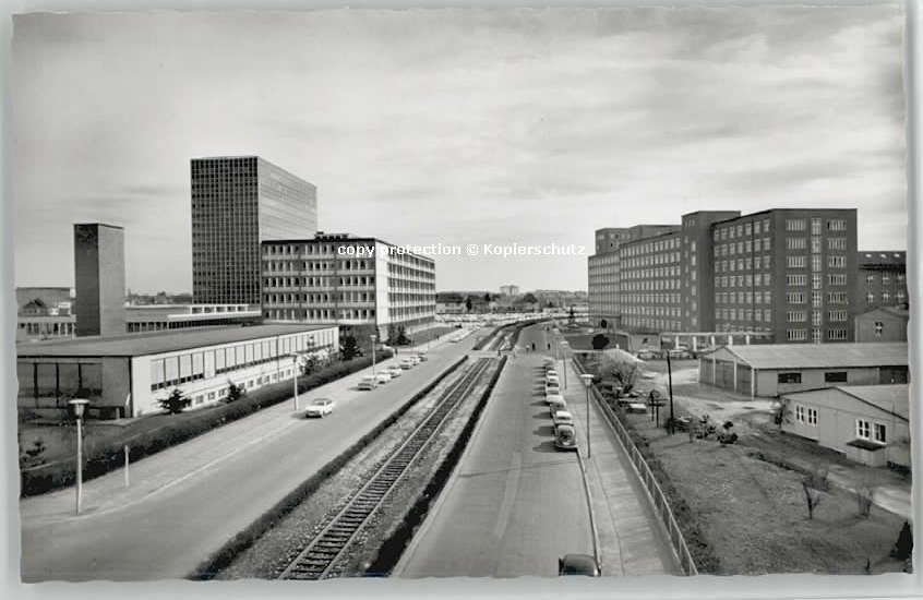 ERLANGEN Bayern Siemens-Hochhaeuser * 1955