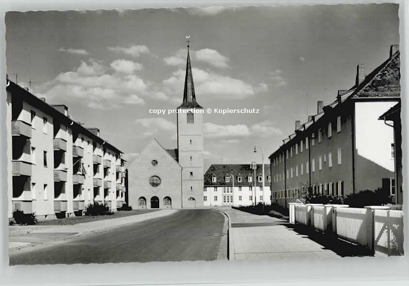 ERLANGEN Bayern Markuskirche * 1955