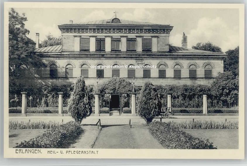 ERLANGEN Bayern Anstalt * 1920