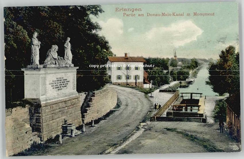 Erlangen Donau-Main-Kanal * 1910