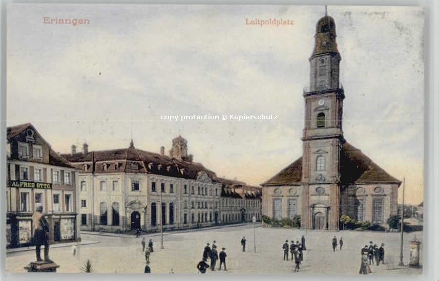 Erlangen Luitpoldplatz * 1910