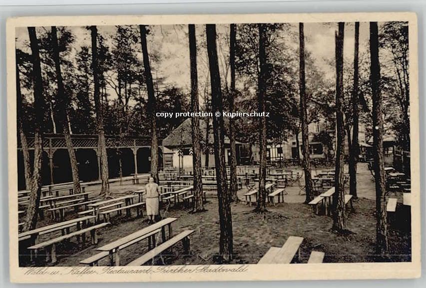 Fuerth Bayern estaurant Forsthaus x 1928