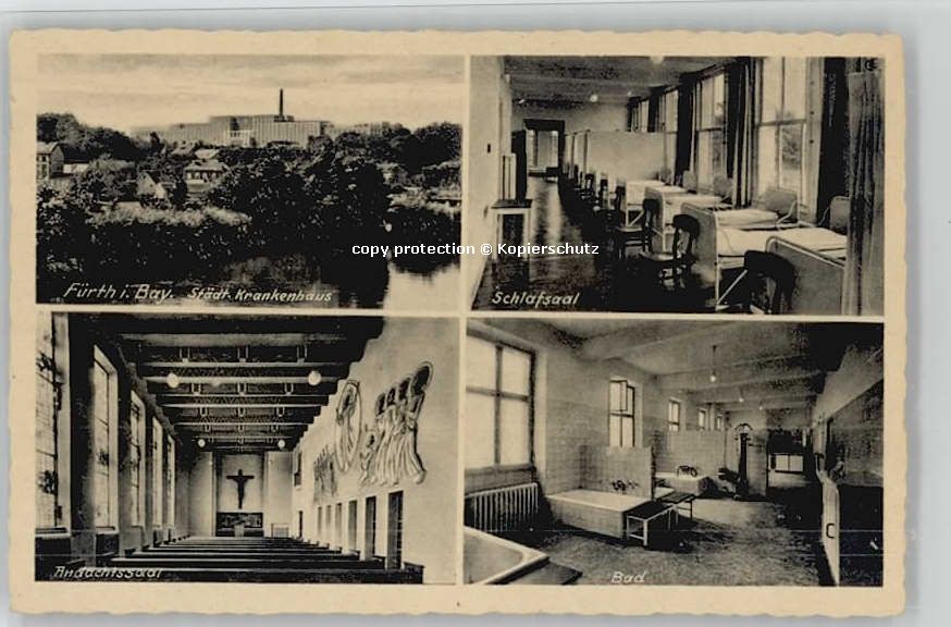 Fuerth Bayern ungelaufen ca. 1930