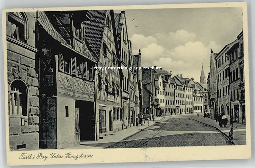 Fuerth Bayern önigstrasse x 1935
