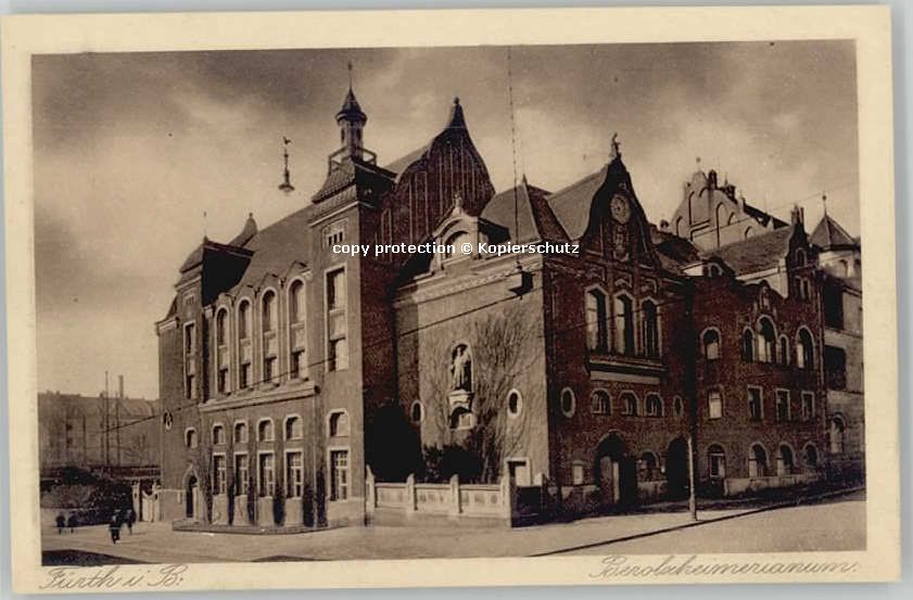 Fuerth Bayern erolzheimerianum ungelaufen ca. 1920