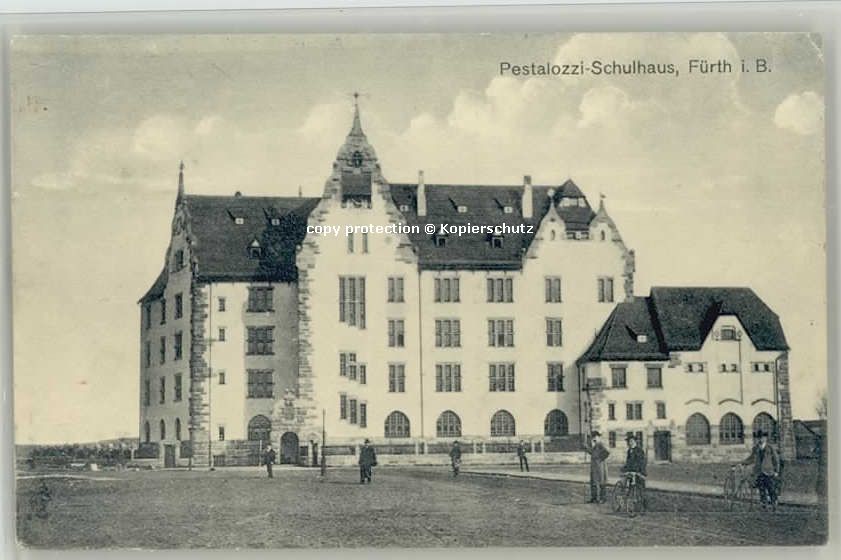 Fuerth Bayern Fuerth Bayern Pestalozzi Schule x 1910