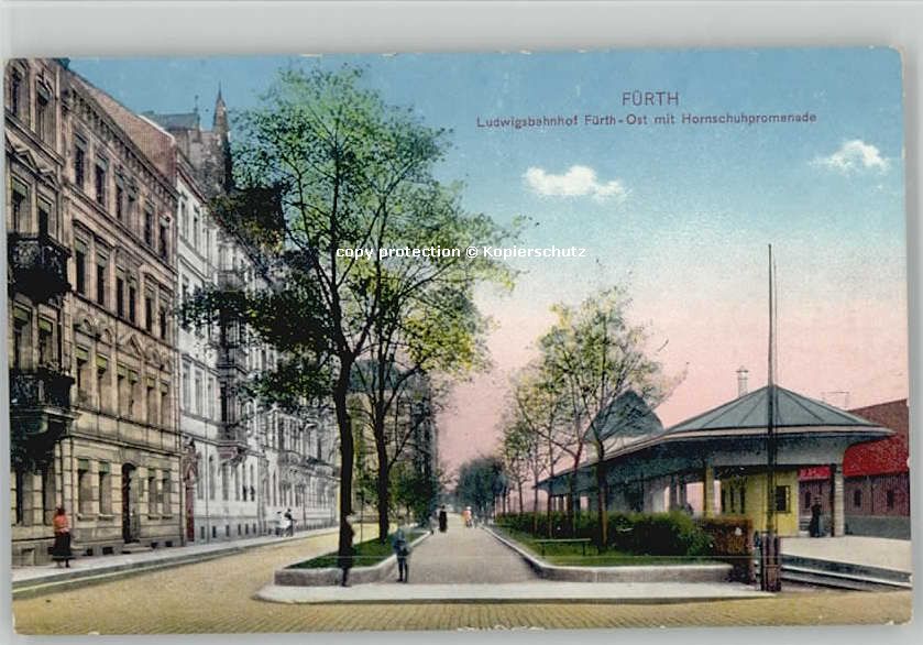 Fuerth Bayern Fuerth Bayern Ludwigs Bahnhof Feldpost