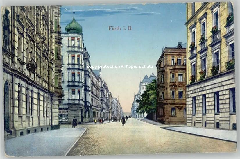 Fuerth Bayern Fuerth Bayern Feldpost x 1910