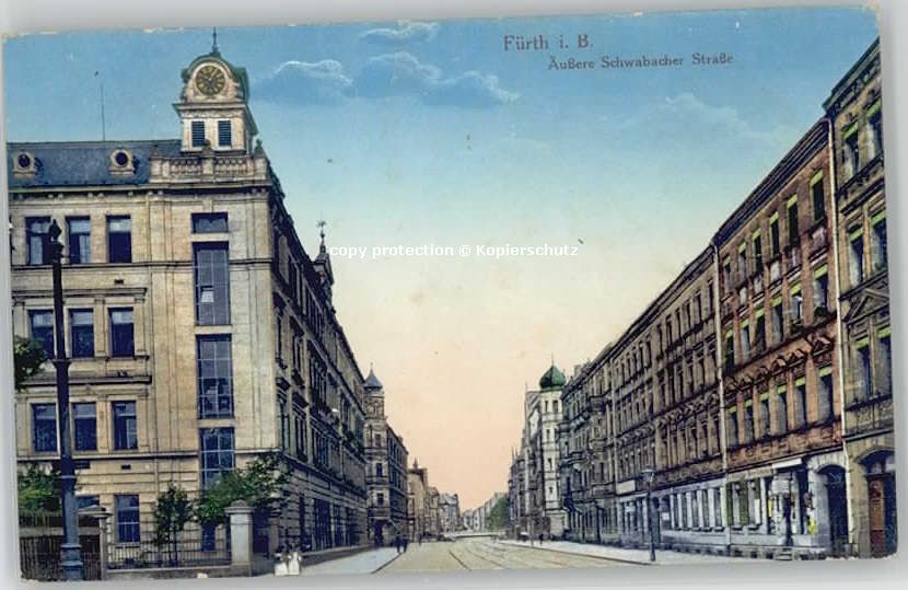 Fuerth Bayern Fuerth Bayern Schwabacherstrasse x 1920